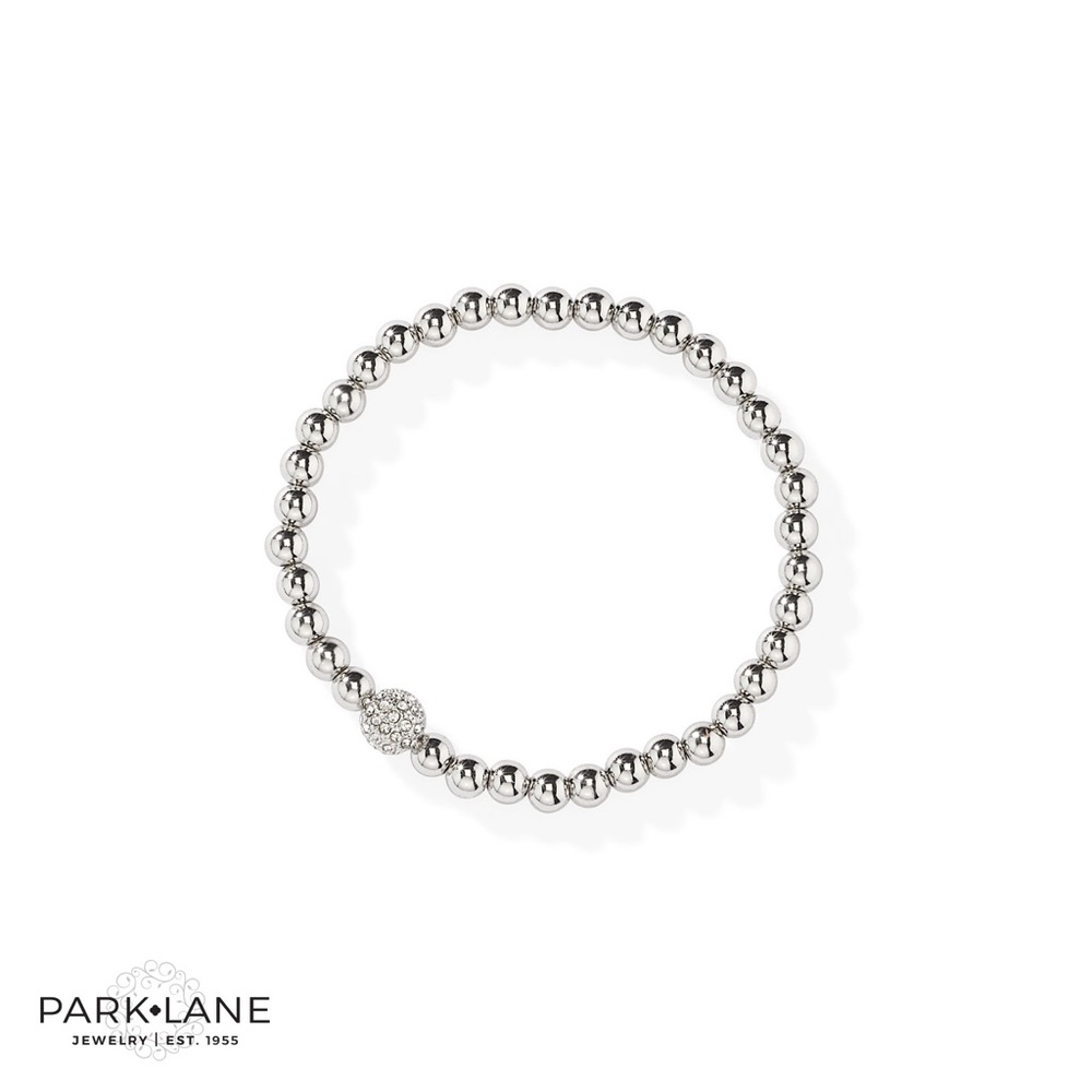The Mars Silver Bead Bracelet